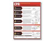 ComplyRight CPR Poster 18 x 24 Laminated. 1 per Pack