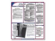 ComplyRight New York State Labor Law Poster 24 x 34 Laminated Spanish 1 per Pack