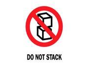 4 x 6 Do Not Stack Labels 500 per Roll