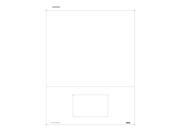 8 1 2 x 11 RealCard cutsheet 1 Up Inkjet Laser Simplex Printable Blank Stock Pack of 250