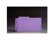 Lavender TOP TAB Case Binders Legal Size 1 2 Cut Assorted Tabs Box of 50