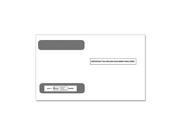 Double Window Envelope for 4 Up Horizontal W 2 5218 175 Envelopes Box