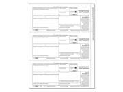 1099 S Proceeds from Real Estate Transactions Transferor Copy B Cut Sheet 1 500 Forms Ctn