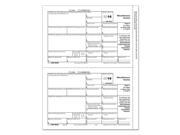 1099 MISC Miscellaneous Payer State Copy C Cut Sheet 400 Forms Pack