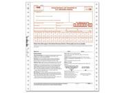 1096 Annual Summary Transmittal 2 part 1 wide Carbonless 125 Forms Pack