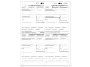 W 2 Employee 4 Up Box Copy B C 2 2 or Extra Copy Cut Sheet W Style 200 Forms Pack
