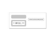 Double Window Envelope for 1099 Blank Multi Backers Self Seal 5104 5105 5106 200 Envelopes Box