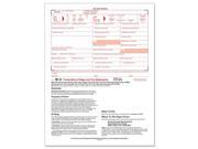 W 3 Transmittal of Income 2 part 1 wide Carbonless 200 Mailers Box