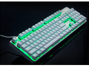 Coolsnake xk11 8 Green axis Colorful Marquee Wired Waterproof Gaming Keyboard Mechanical Similar Typing Gaming Experience 104 key Gaming Keyboard