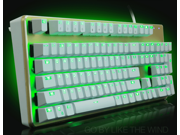 Coolsnake XK11 5 Monochrome Marquee Wired Waterproof Gaming Keyboard Mechanical Similar Typing Gaming Experience 104 key Gaming Keyboard