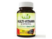 J-bio MultiVitamin & Mineral for Men Women,Natural Multivitamins Supplement With 21 Vitamins And Minerals