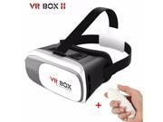 Virtual Reality VR BOX 2nd 3D IMAX Video Glasses for Android iPhone 6 6S 6SP 7 7P Bluetooth Selfie Remote Game VR Controller