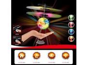 1PCS Infrared Induction Flying Flash Disco Colorful LED Ball Helicopter Child Toy