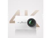 Xiaomi Yi 4K Sports Action Camera 2 Ambarella A9 Sony IMX377 Sensor F2.8 Touch Screen Chinese version White