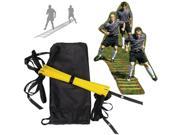ELEGIANT Speed Agility Training Ladder for Improving Speed Agility Fitness Leg Strength and More with Black Carrying Bag