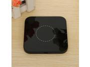 QI Aluminium Fast Wireless Charger Charging Pad Transmitter For Samsung S7 Black