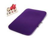 14 inch Lycra Laptop Notebook Netbook Bag Soft Case Protective Sleeve Purple