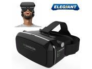 ELEGIANT 360 Viewing Immersive Virtual Reality 3D VR Glasses Google Cardboard 3D Video Games Glasses VR Headset Compatible for 3.5 6.0 inch Smartphone