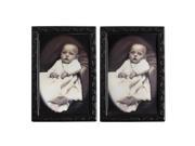 Halloween Lenticular 3D Changing Face Horror Portrait Haunted Spooky Decorations Baby