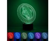 3D Color Changing Touch Control LED Desk Lamp Table Night Light Decor Gifts