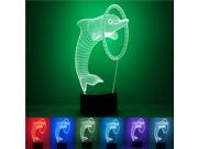 3D Touch Control LED Desk Table Night Light Lamp 7 Color Changing Decor Gifts