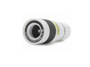 Universal 8X Optical Zoom Telescope Camera Lens For Mobile Phone White US Stock