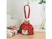 10pcs Christmas Applique Candy Gift Re Usable Wrapping Xmas Tree Hanging Bag Decor