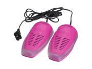 Portable Heating Dry boot Footwear Shoes Heater Dryer Warmer UV Disinfectant pink
