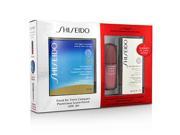 Shiseido UV Protective Powder Coffert 1xUltimune Concentrate 1xBio Performance EyeCream 1x Compact Foundation SP70 3pcs