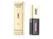 Yves Saint Laurent Rouge Pur Couture Vernis A Levres Pop Water Glossy Stain 205 Pink Rain 6ml 0.2oz