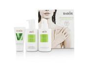Babor SPA Energizing Lime Mandarin Coffret Shower Gel 200ml Massage Bath Oil 200ml Peeling Gel 50ml 3pcs