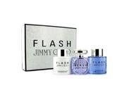 Jimmy Choo Flash Coffret Eau De Parfum Spray 100ml 3.3oz Body Lotion 200ml 6.7oz Shower Gel 200ml 6.7oz 3pcs