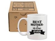 Best Mother In Law Ever Mug Cup Mothers Day Or Christmas Gifts For Mother in law