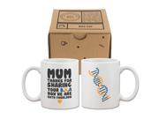 Mum Thanks For Sharing Your DNA Ceramic Mug Cup Cute Mothers Day Gifts For Mom