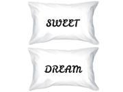 Bold Statement Pillowcases 300 Thread Count Standard Size 20 x 31 Sweet Dream
