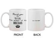 Funny Ceramic Coffee Mug for Dad Thank You For Raising The Woman of My Dream Father s Day Gift for Father 11oz Mug