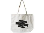 Women s Canvas Bag Natural Canvas Tote Bag by Best Teacher Ever