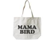 Mama Bird Canvas Bag Grocery Diaper Book Bags Gifts For Mom Mothers Day Gift