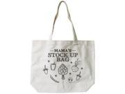 Mama s Stock Up Bag Women s 100% Cotton Canvas Tote Bag Reusable Eco bag