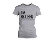 I m Retired Cute Shirt for Grandfather Cute Tee Christmas Gifts for Grandpa