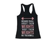 Funny Pink Design Workout Tank Top All About Them Weight Gym Clothes
