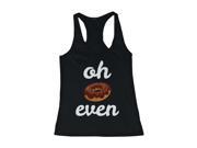 Women s Funny Graphic Design Tank Top Oh Donut Even Tanktop Gym Clothes