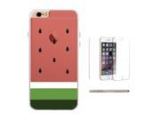 360° Full Protection Watermelon Clear iPhone Cover Cute Transparent Phone Cases