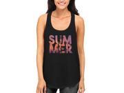 Summer Palm Tree Tank Top for Women Work Out Clothes Beach Wear Vacation Tanks