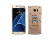 Samsung Galaxy S7 Edge Transparent Matching Phone Cover Made For Peanut Butter