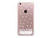 Apple iPhone 6 6S Plus Transparent Scratch Resistant Phone Cover Stars Pattern