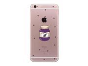 Apple iPhone 6 6S Plus Transparent BFF Matching Phone Cover Each Other Jelly