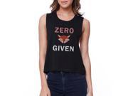Zero Fox Given Crop Tee Back To School Sleeveless Shirt Junior Tank