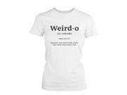 WEIRDO Funny Shirt WOMEN LARGE