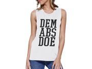 Dem Abs Doe Work Out Muscle Tee Women s Workout Tank Sleeveless Top